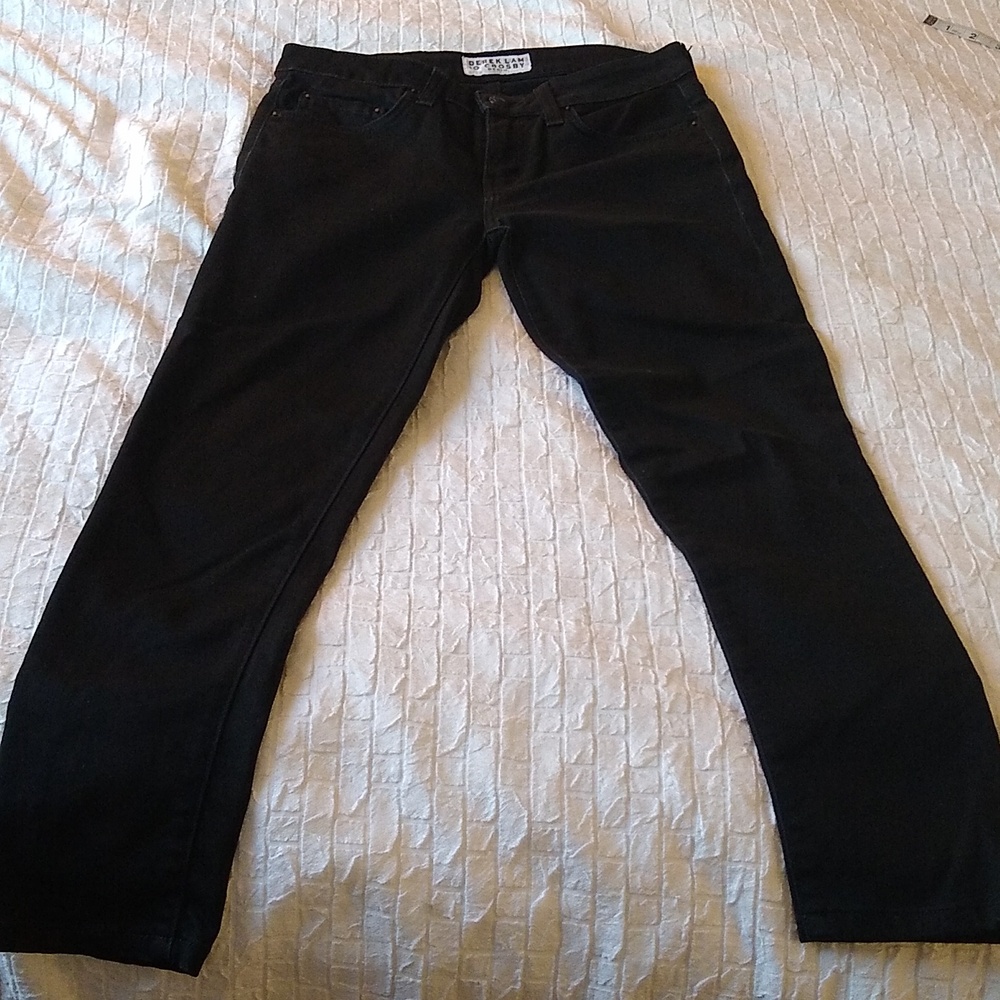 Derek Lam I0 Crosby black denim mid rise  skinny jeans- Devi 25